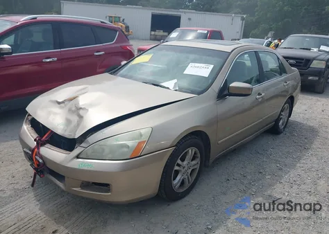 2006 Honda Accord 2.4 Ex из США, поврежденный, VIN 1HGCM55766A004076